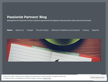 Tablet Screenshot of passionistpartners.com